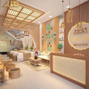 Trang trí full spa