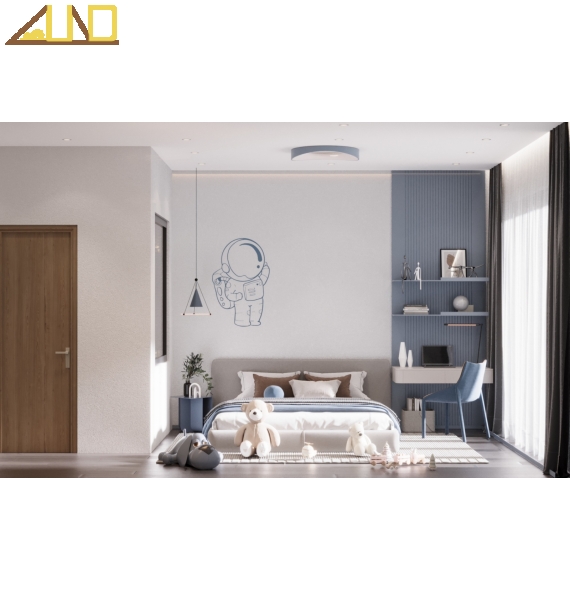 Hoàn thành thiết kế nội thất 3 phòng ngủ, 1 bếp và 1 khách